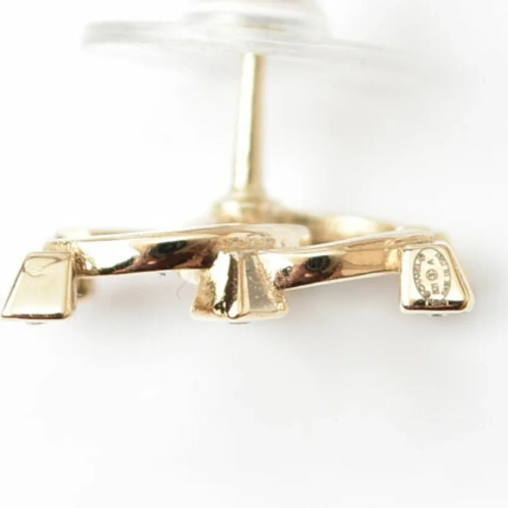 CHANEL Gold Earrings